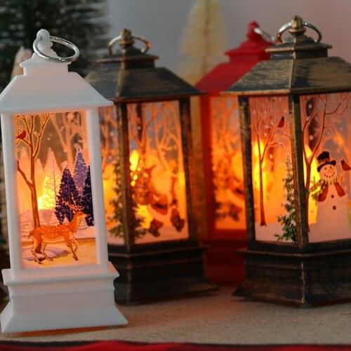 Christmas Santa Claus LED Light Christmas Decorations for Home Navidad Lantern Natal Christmas Tree Light Xmas New Year Gift