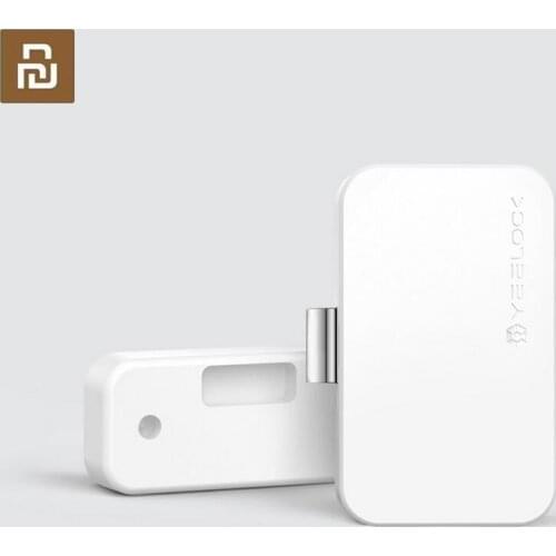 Youpin YEELOCK Smart Drawer Cabinet Lock Keyless Bluetooth-compatible APP Unlock Anti-Theft Child Safety File Security