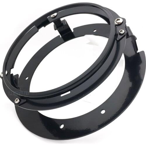1/2 PCS5 3/4" 5.75 inch Motorcycle LED Headlight Mounting Bracket Ring for 5.75Inch Round LED Headlamp