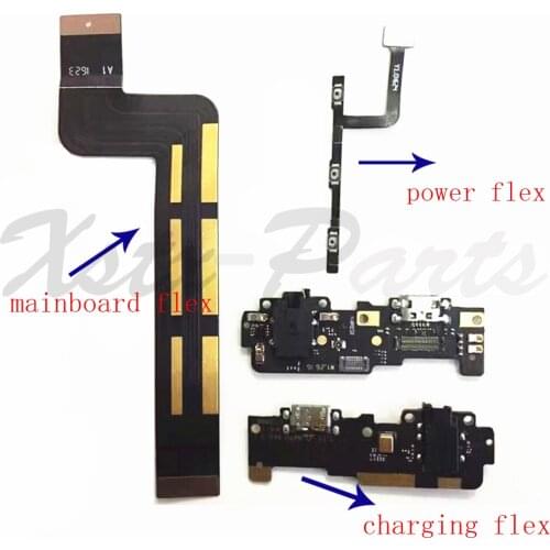 1PCS For Meizu M3E USB Dock Connector Charging Charger Port FPC Flex Cable /Mainboard Connect Flex/ Power On-off Flex Cable