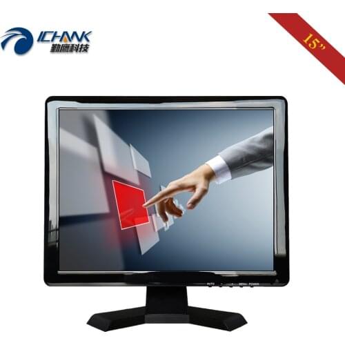 B150JC-58R/15" inch 1024x768 HDMI USB Industrial Resistive Touch Screen PC Monitor For POS Cash Register Ordering Meal Machine