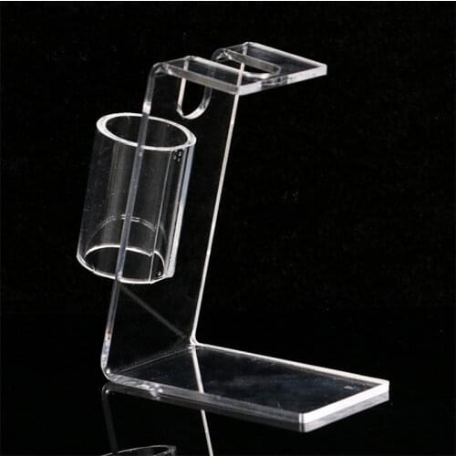Tattoo Machine Holder Stand Transparent Acrylic Tattoo Gun Supply Stand Rack Accessory for Tattooist