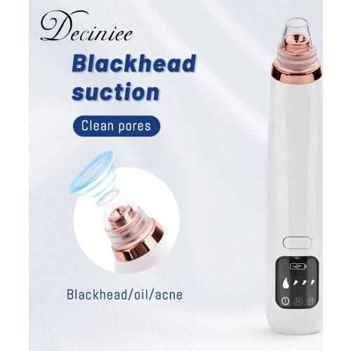 Extractor Blackhead Remover Vacuum Suction Ance Dots Face Nose Deep Cleaner Pore Black Dot Facial Pimple Removal Skin Care Tools
