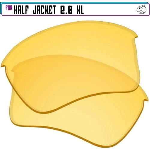 EZReplace Polarized Replacement Lenses for - Oakley Half Jacket 2.0 XL Sunglasses - Night Vision