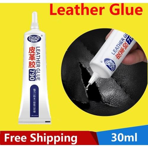 Leather Glue 30/60ml Leather Scratch Repair Soft Glue Incognito Transparent Washable Liquid Glue Leather Adhesive Glue