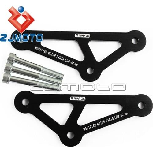 Street Sport Rear Shock Lowering Link Kit For Kawasaki Z1000 14-16 Adjustable Lowering Link Kit