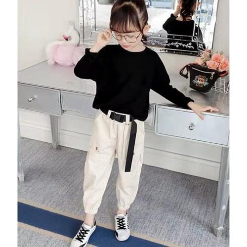Girls Clothing Sets 2021 Spring Autumn Toddler Girls 2Pcs Outfit Kids Tracksuit Suit For Girls Age 3 4 5 6 7 8 9 10 12 Year