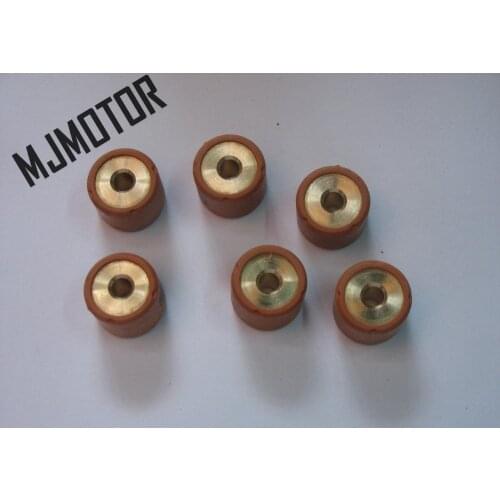 KOSO High Performance Variator Copper Rollers For Chinese 150cc GY6 152QMI Engine Scooter QJ Keeway Suzuki ATV Part / M18X14