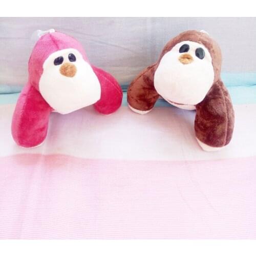 Cute 16cm Gorilla DollS Kids Toys Home Car Decoration Accessory Stuffed Plush Toys Orangutan Doll Girl Bag Ornaments