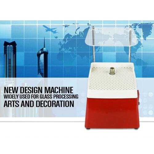 Mini Automatic Water Stained Glass Grinder DIY Desktop Glass Corner Grinding Machine 220v/110v