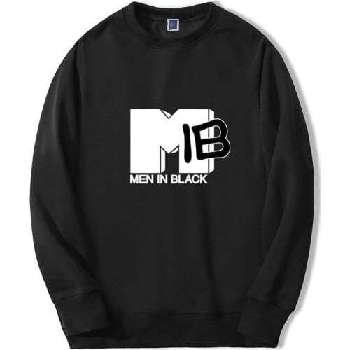 Men in balck movie alien MIB 2020 New Arrival Men Hoodies Casual Pullover O-Neck Mens Sportswear Sweatshirt Hoodies