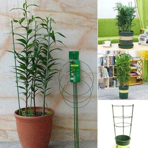 Climbing Plant Support Cage Garden Trellis Flowers Stand Rings Tomato Support @LS