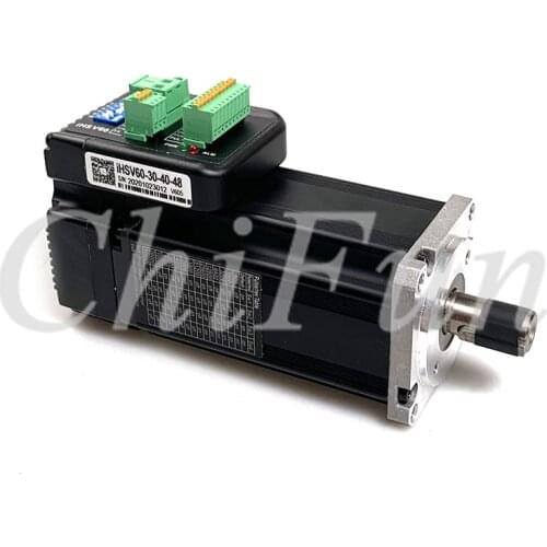 V605 new version JMC iHSV60-30-40-48 400W Integrated Servo Motor Driver 48VDC 3000rpm 1.27NM with 1000 line encoder