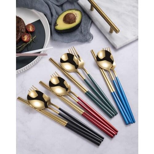 1 Piece Cake Forks Stainless Steel Dessert Fork Colorful Tea Dessert Spoons And Fork For Fruit Snack Dinnerware Party Utensils