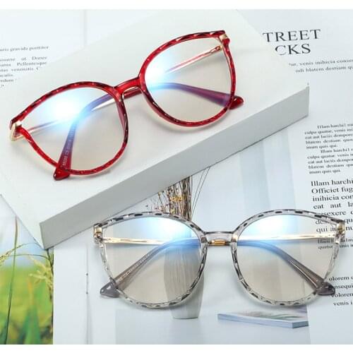 Vintage Cat Eye Optical Glasses Women Men Clear Glasses Eyeglasses Frame Anti Blue Light Transparent Lens Spectacle Frame Unisex
