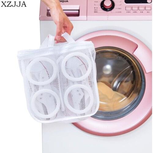 XZJJA Creative Shoes Washing Bags Airing Mesh Bags Underwear Laundry Storage Bag Home Clean Protective Kits Bathroom Accessories