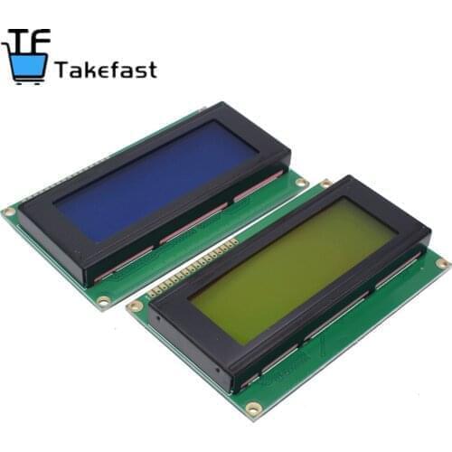 5PCS LCD Board 2004 20*4 LCD 20X4 5V Blue/Green screen LCD2004 display LCD module LCD 2004