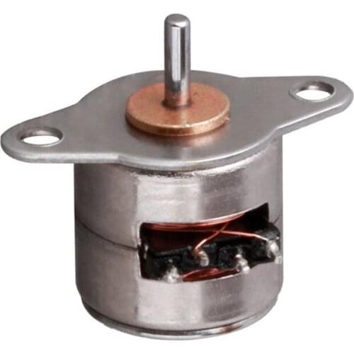 2Pcs diameter 8mm stepper motor HZF-PM08 monitoring equipment precision stepper motor For security equipment