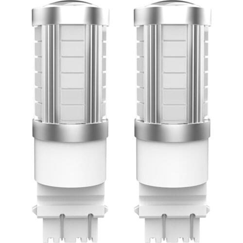 2x LED Bulb T20 7443 W21W 1156 BA15S P21W Canbus No Error Auto Backup Reverse Lamp Car Lamp Brake Bulbs 3157 3156 3047 white