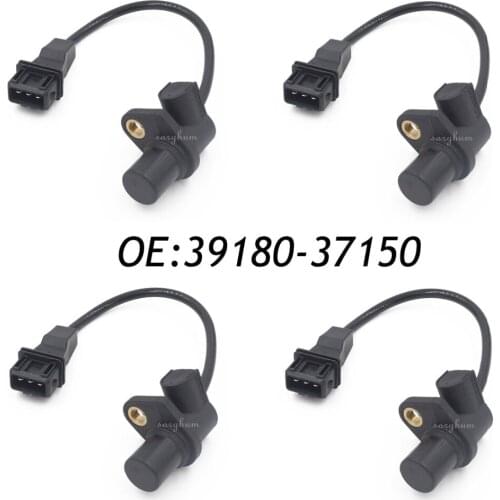 4PCS 39180-37150 Fits for Hyundai Kia 2.5L 2.7L Crankshaft Position Sensor OEM PC371,5S1774,SU4977,180-0409,1800409