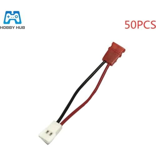 50pcs cable for SYMA X5C X5S X5SC X5SW RC drone battery conversion line for syma X5HW X5HC RC drone