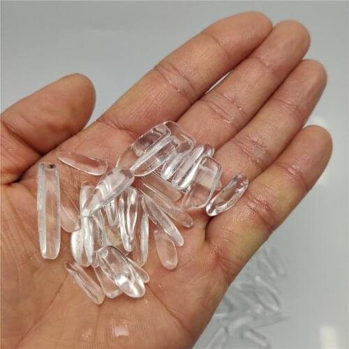 8-20mm Natural White Crystal Stone Quartz Points Gravel Chakra Healing Reiki Quartz Crystals Natural Stones