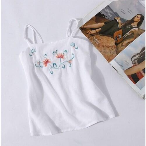 Free shipping Original Chinese style Hanfu with suspender female Han element ancient style bra embroidered elastic waistband