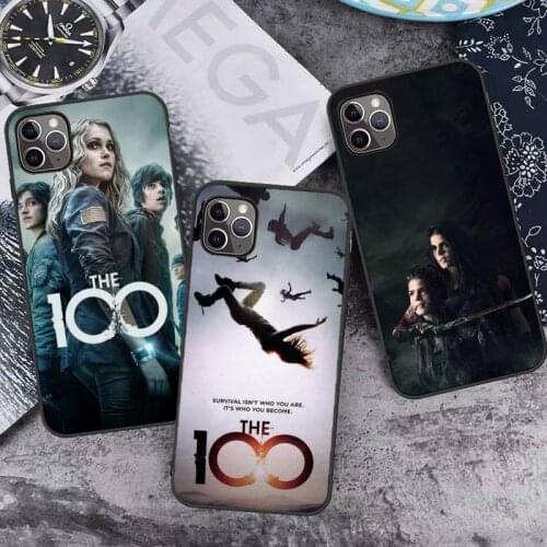 Tv show the 100 shows Phone Case for iPhone 7 8 11 12 Pro X XS XR Samsung A S 6 7 9 10 51 70 mobile bags