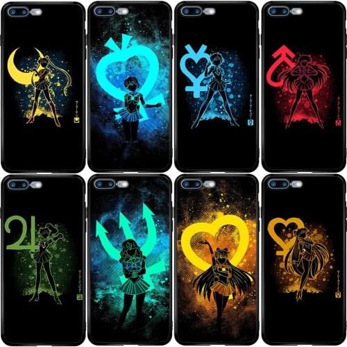 Cover Case for iPhone Oneplus 5S SE 2020 6S 7 8 6T 8T Plus XS XR 11 12 Pro Mini Max Sailor Moon Girl