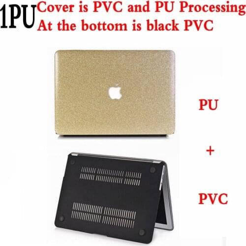 Laptop Case For Apple Macbook Air 13 11 Pro 15 Retina 12 15 inch Touchbar Computer Sleeve 1PU Shining Diamond Logo Design+GIFT