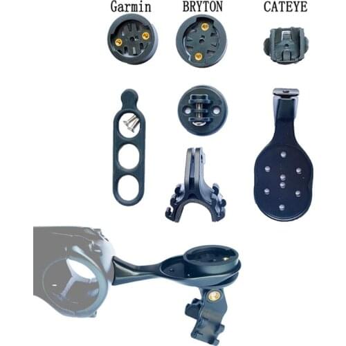 Aluminium Alloy MTB Road Bicycle Computer Support Camera Mount Holder For sl6 sl7 Bike Stem Holder For Garmin GoPro Light