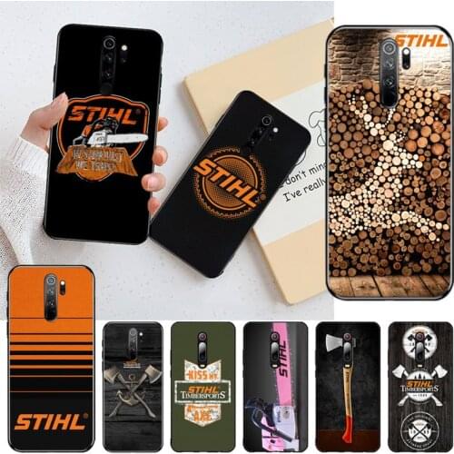 Timbersports Series design-Stihl Phone Cases for Redmi 9A 8A 7 6 6A Note 9 8 8T Pro Max Redmi 9 K20 K30 Pro