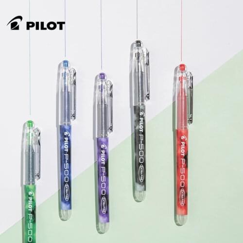 Apan Pilot P500 Gel Pen 0.5 Needle Tube Straight Liquid Quick-drying Pen Bl-P500/P700