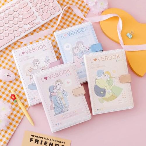 Korean Stationery Journal Notebook A5 Color Inside Pages Diary Bullet Journal Notebooks for Students Notebooks and Journals