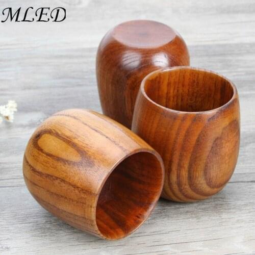 MLED Wooden Mugs