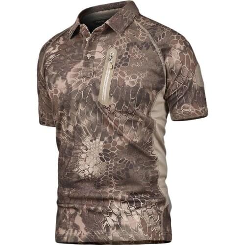 2021 Hot Summer Coolmax Breathable Fabric Polo for Men Mens Tactical Army Quick Dry Polo Shirt Chic Comfortable New