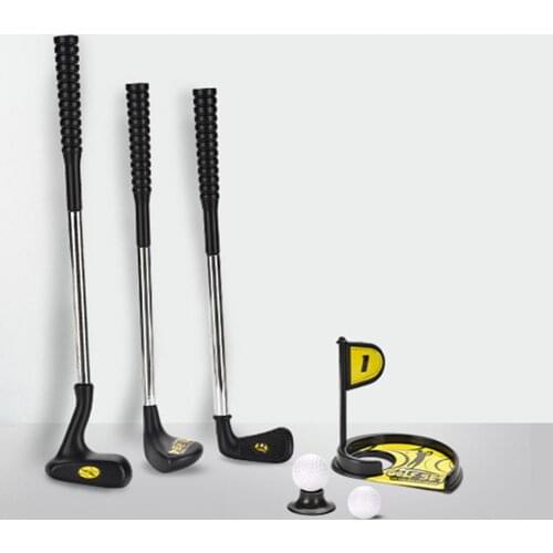 New Children Sports Toys Interactive Durable Non-Toxic Golf Set Indoor Outdoor Game Fun Golf Sports Toys Set Gift For Kids Boys