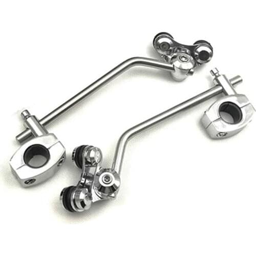 Universal Motorcycle Windscreen Bracket 7/8" 22mm / 1" 25mm Standard Handlebar Windshield Mount stand Clamp frame support Holder