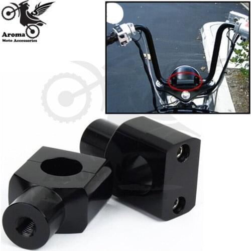 2 colors available vintage motorcycle handlebar riser 25mm motorbike motocross ATV Off-road moto dirt pit bike scooter bar mount