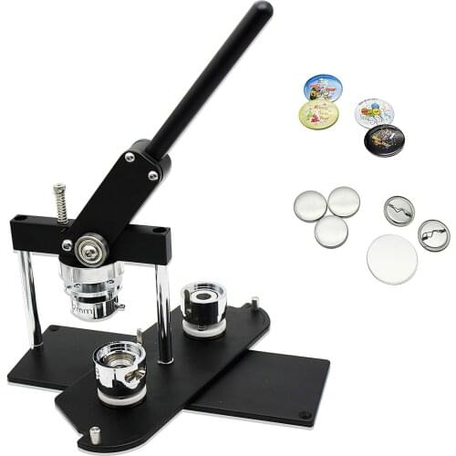 Rotary Button Badge Making Machine Maker Badge Mould Making DIY Pin Button Maker Badge Punch Press
