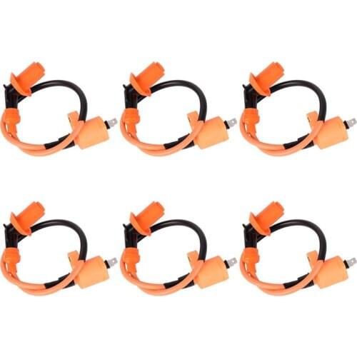 High Quality 1Pc Racing Ignition Coil For GY6 GY6 50CC 125CC 150CC Engines Moped Scooter ATV Quad Motorcycle