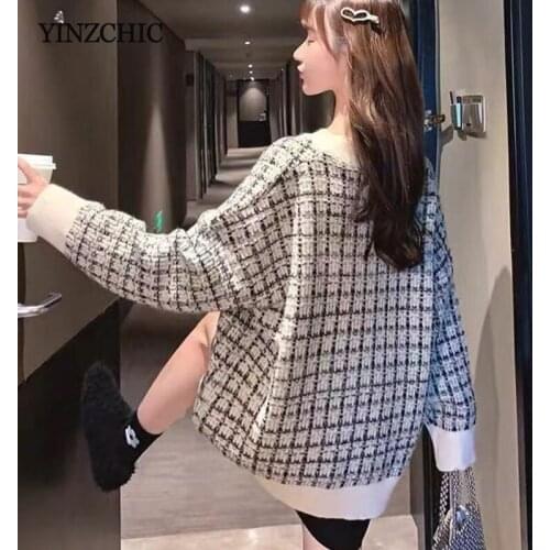 Женские пуловеры с V-образным вырезом YINZCHIC China At AliExpress