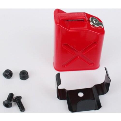 1:10 Rc Climbing Model Car Metal Simulation Oil Drum Fuel Tank Oil Tank Simulation Decorations