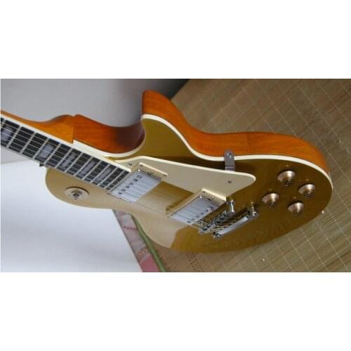 Free shipping new Goldtop Gold color 56 Electric Guitar Rosewood fingerboard 7yue31