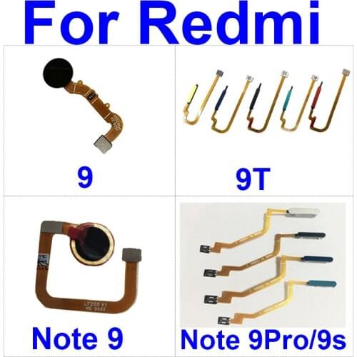 Fingerprint Recognition Sensor Flex Cable For Xiaomi Redmi RedRice Note 8T Return Key Menu Button Sensor Flex Ribbon Repair Part
