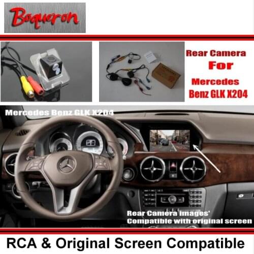 For Mercedes Benz GLK Class X204 / RCA & Original Screen Compatible Rear View Camera / Back Up Reverse Camera Sets