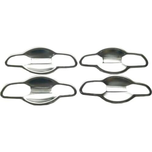 Chrome Side Door Handle Bowl Cup Cover Exterior Accessories High Quality Trim For Hyundai Elantra Avante 2016 2017 Car-styling