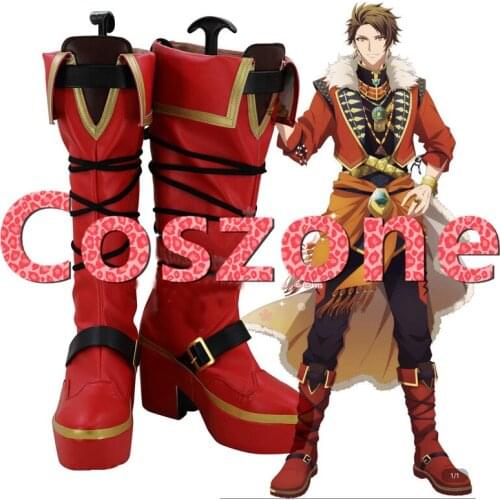 IDOLiSH7 Idolish7 Star Observer Throne of the Stellar TRIGGER 10 Ryunosuke Cosplay Shoes Boots Halloween Costume Accessories