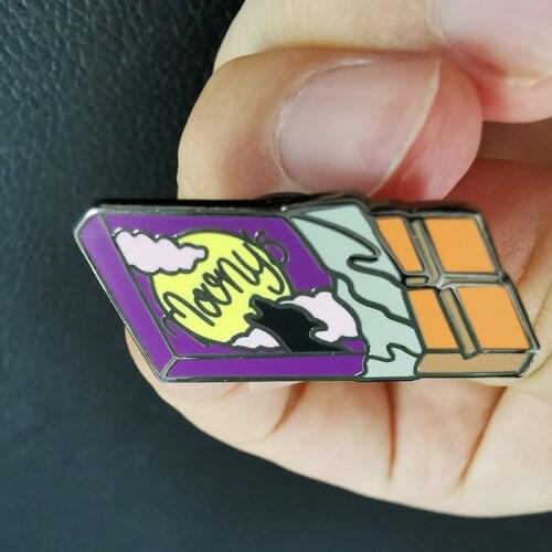 Lycanthropic Lupin Badge Boy Majic Professor Brooch Harry Film Art Enamel Pin Defencing againt the dark