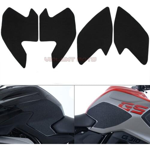 3M Motorcycle Tank Pad Protector Sticker Decal Gas Knee Grip Tank Traction Pad For BMW G310R G310GS G310 Small fire god